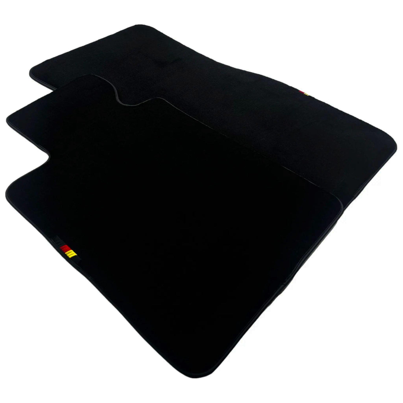 Black Floor Mats For BMW 1 Series F70 with German Flag - AutoWin