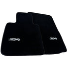 Black Floor Mats For BMW Z4 Series E85 Convertible (2003-2008) - AutoWin