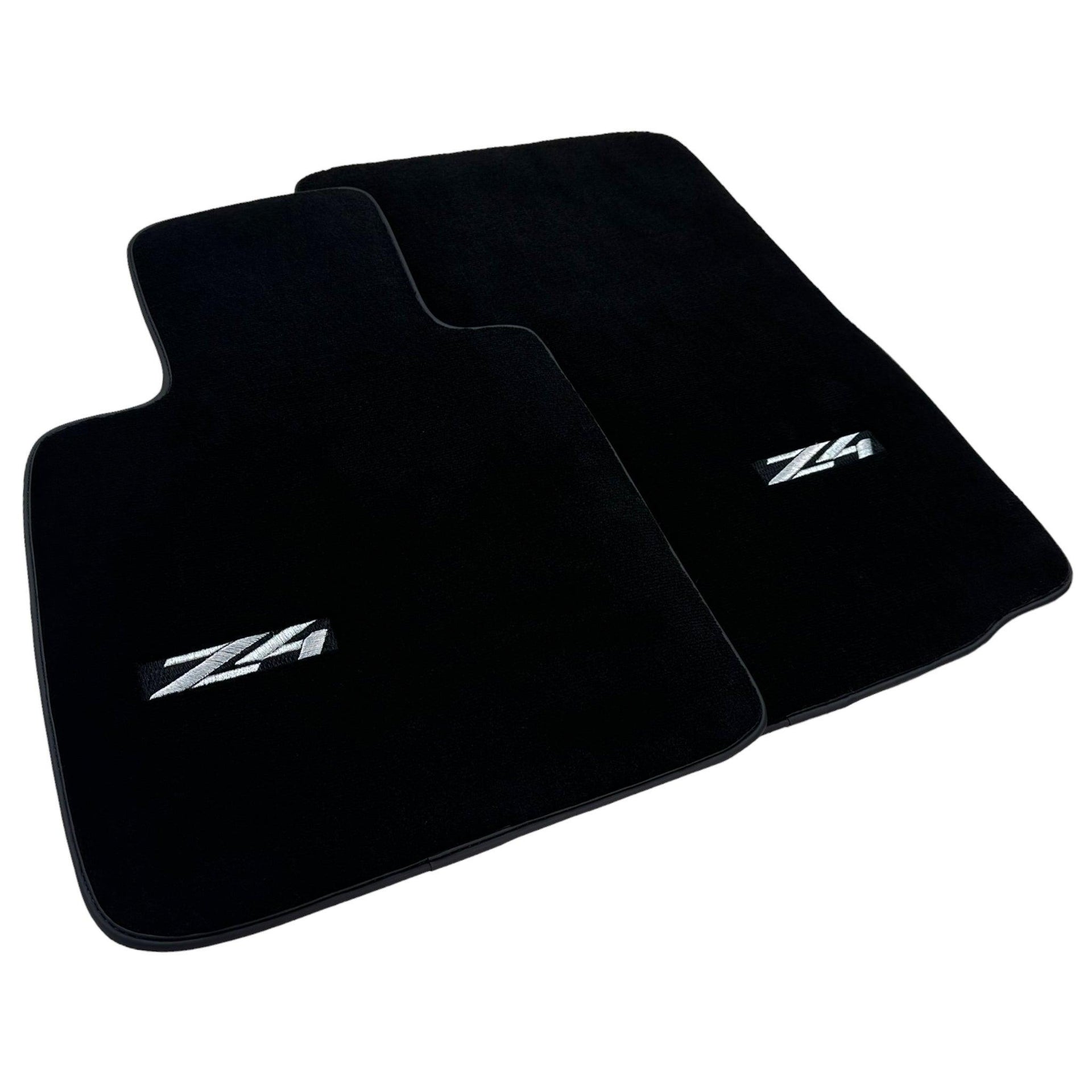 Black Floor Mats for BMW Z4 Series E86 Coupe (2003-2008) - AutoWin