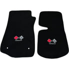 Black Floor Mats for Chevrolet Corvette C3 (1968-1982) | Black Trim - AutoWin