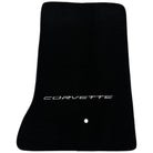 Black Floor Mats For Chevrolet Corvette C6 (2005-2013) - AutoWin