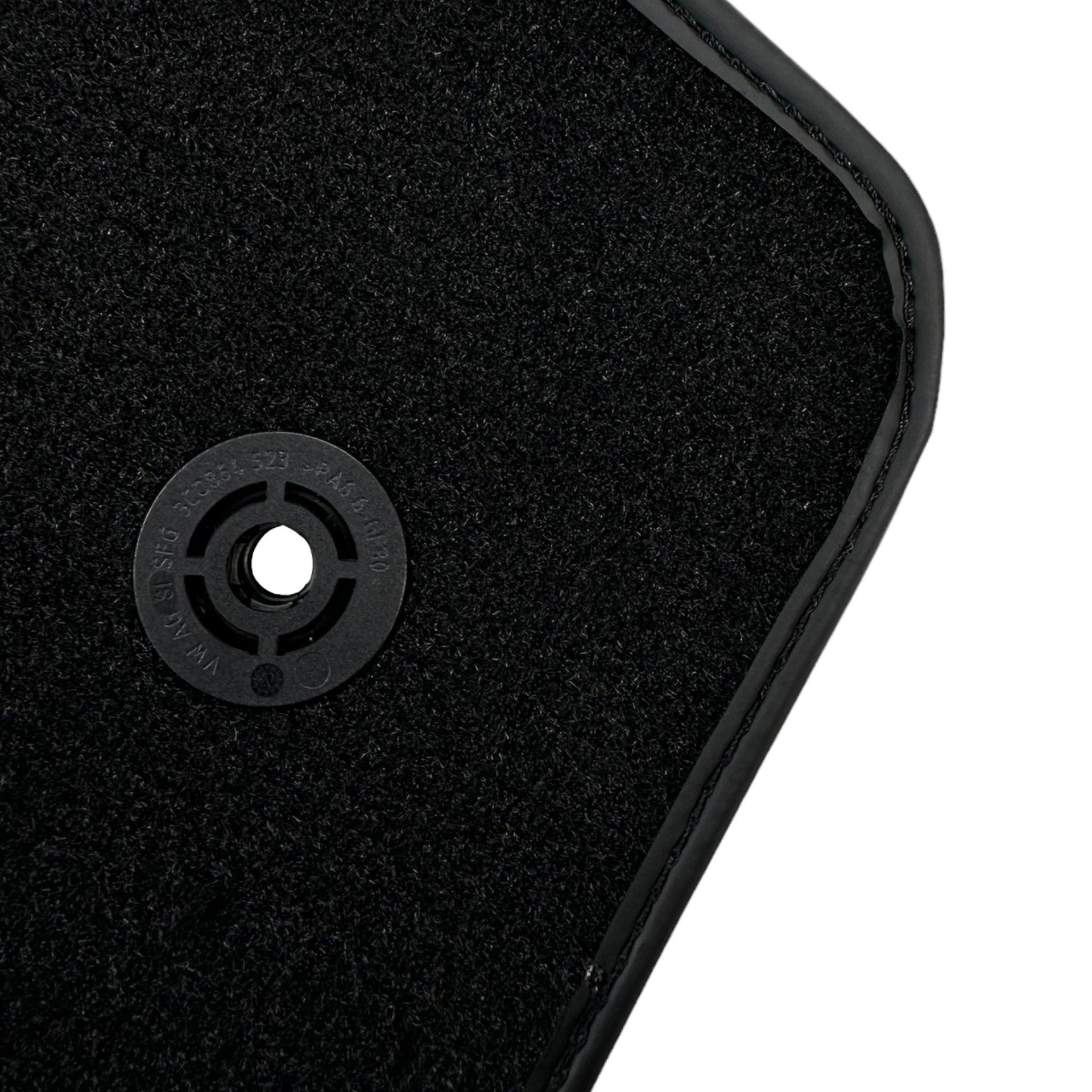 Black Floor Mats For Chevrolet Corvette C7 (2014-2019) - AutoWin