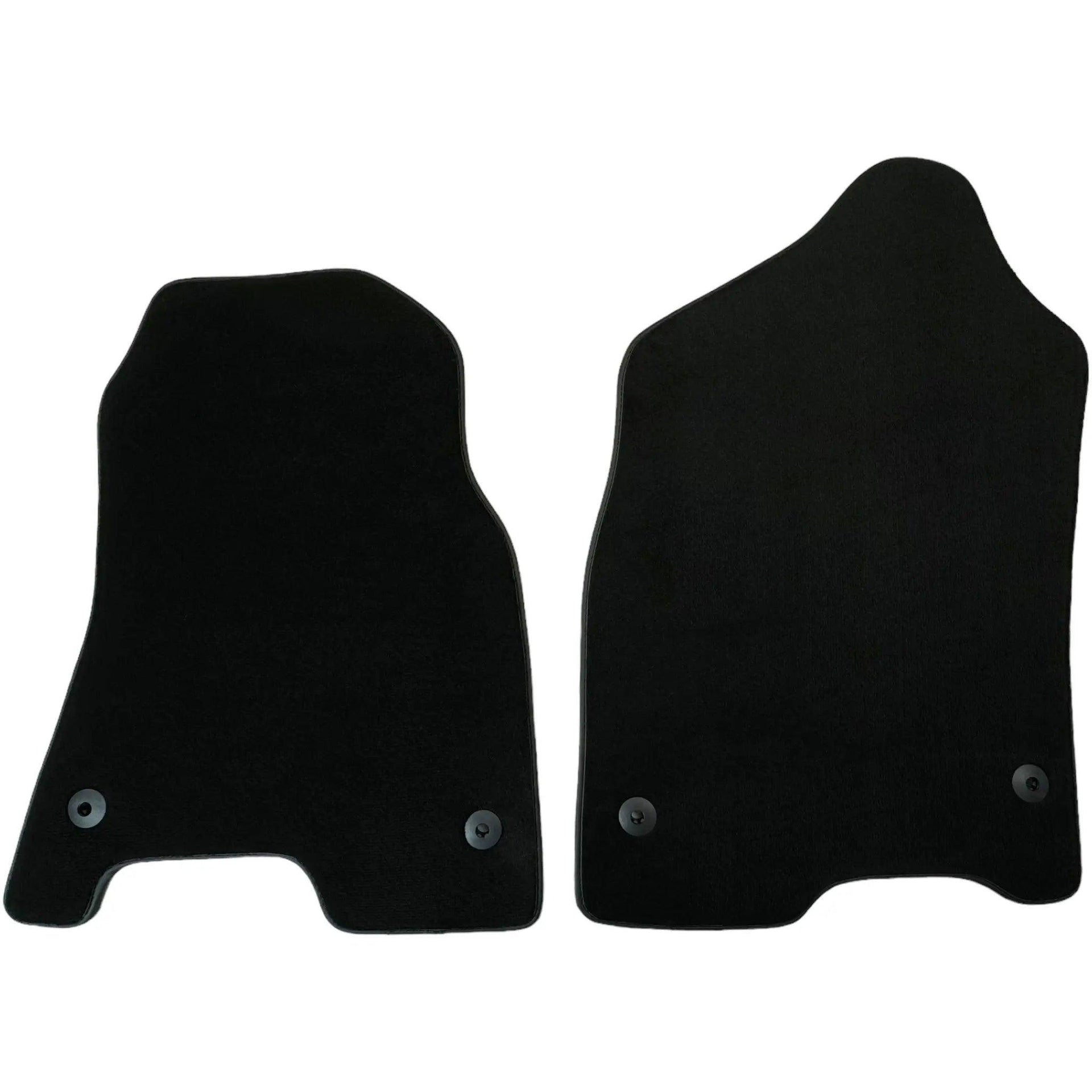 Black Floor Mats for Dodge Ram 1500 (2019-2024) - AutoWin