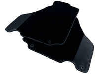 Black Floor Mats For Ferrari 360 Modena 1999-2005 With Carbon Fiber Leather - AutoWin