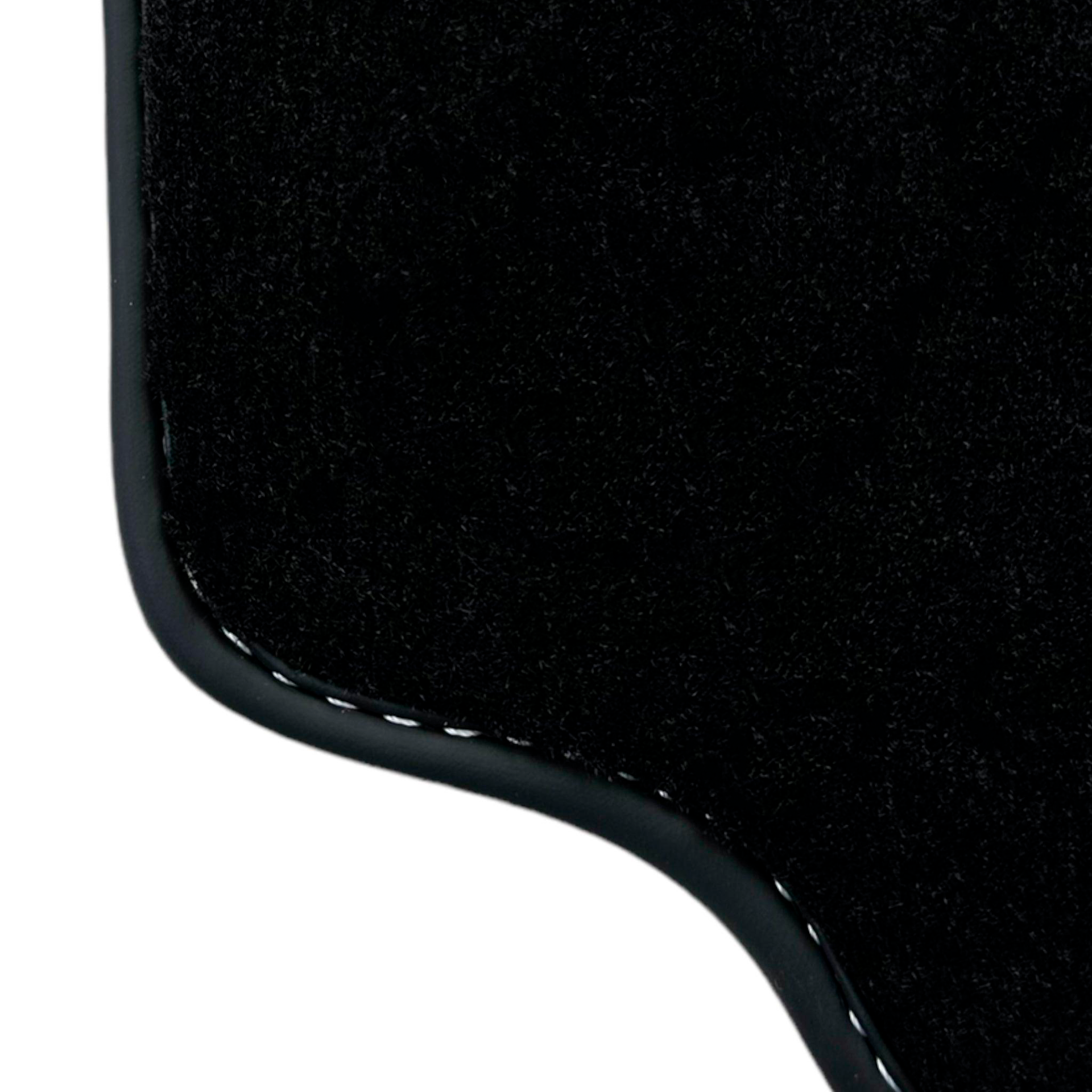 Black Floor Mats for Ferrari 458 Speciale (2012-2015) with Beige Nappa Leather | Italian Edition