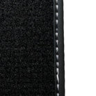 Black Floor Mats for Ferrari 458 Italia (2009-2015) with Cuoio Nappa Leather - AutoWin