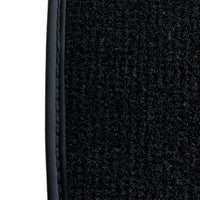 Black Floor Mats for Ferrari 458 Spider (2012-2015) With Leather