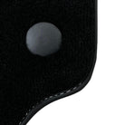 Black Floor Mats for Ferrari 488 Pista Spider (2019-2021) with Crema Nappa Leather - AutoWin