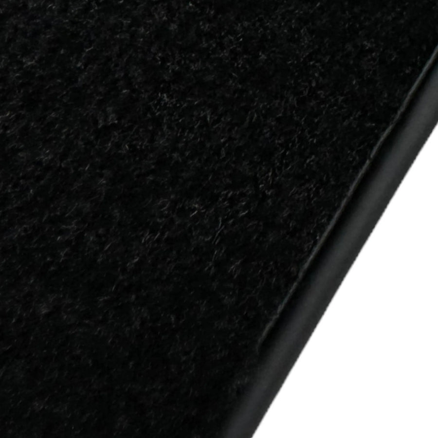 Black Floor Mats for Ferrari 488 Spider (2016-2022) with Beige Tradizione Nappa Leather