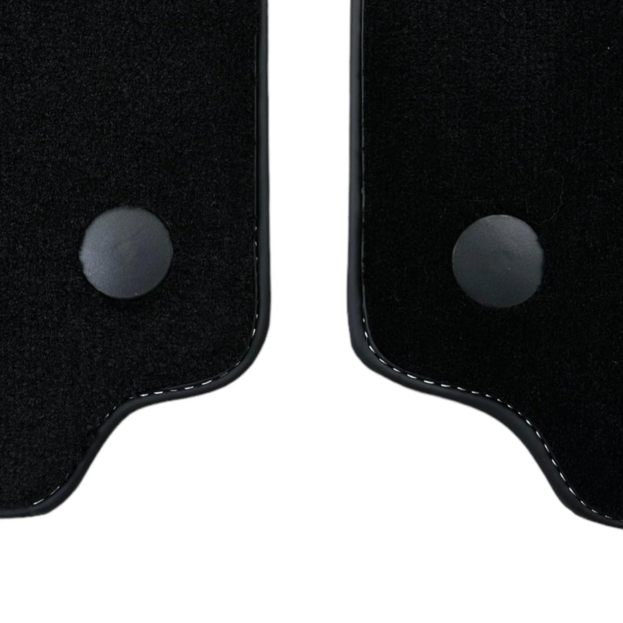 Black Floor Mats for Ferrari 488 Spider (2016-2022) with Beige Tradizione Nappa Leather