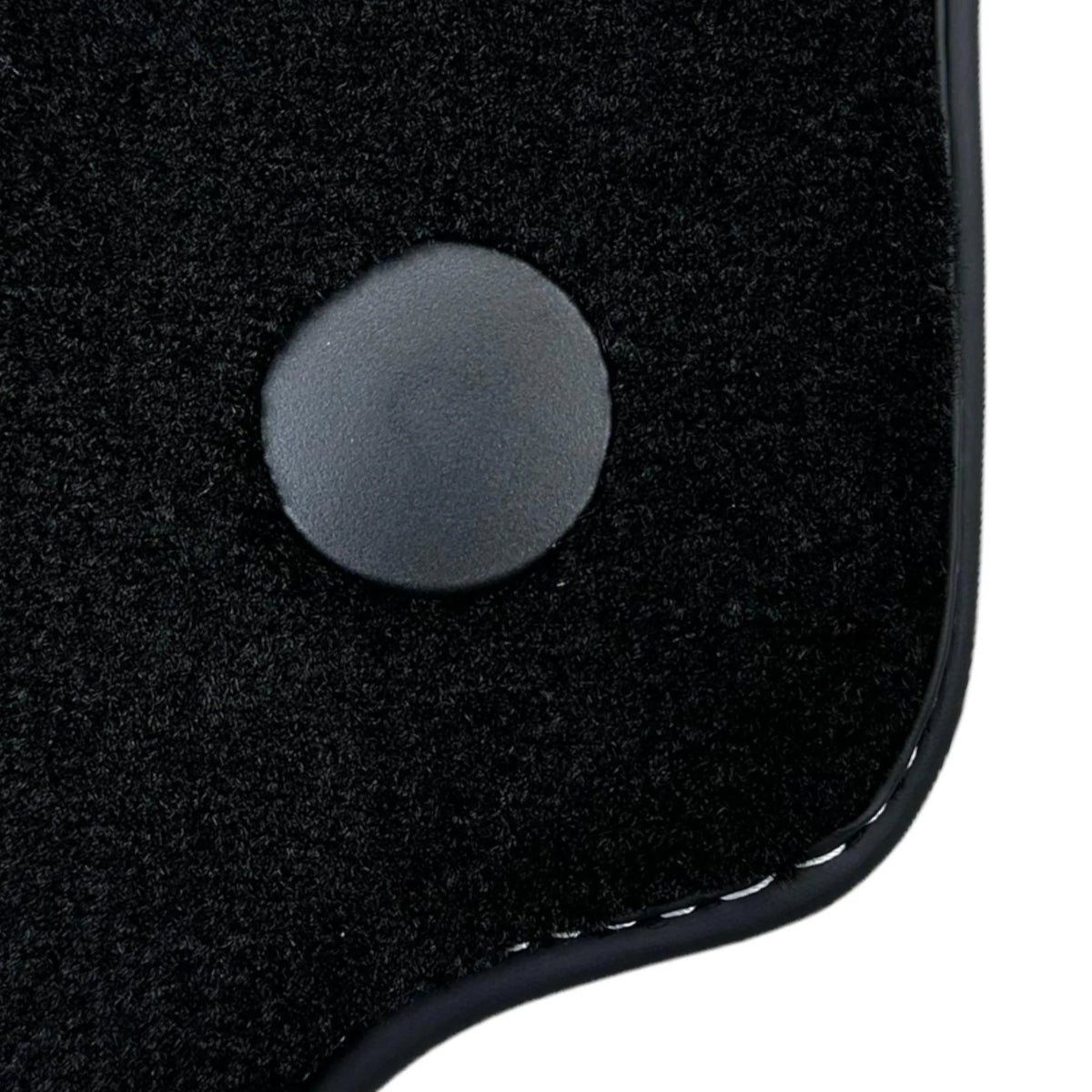 Black Floor Mats for Ferrari 488 Spider (2016-2022) with Bordeaux Nappa Leather