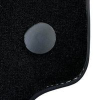 Black Floor Mats for Ferrari 488 Spider (2016-2023) with Bordeaux Nappa Leather | Italian Edition - AutoWin