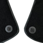 Black Floor Mats for Ferrari Roma (2021-2024) with Leather - AutoWin