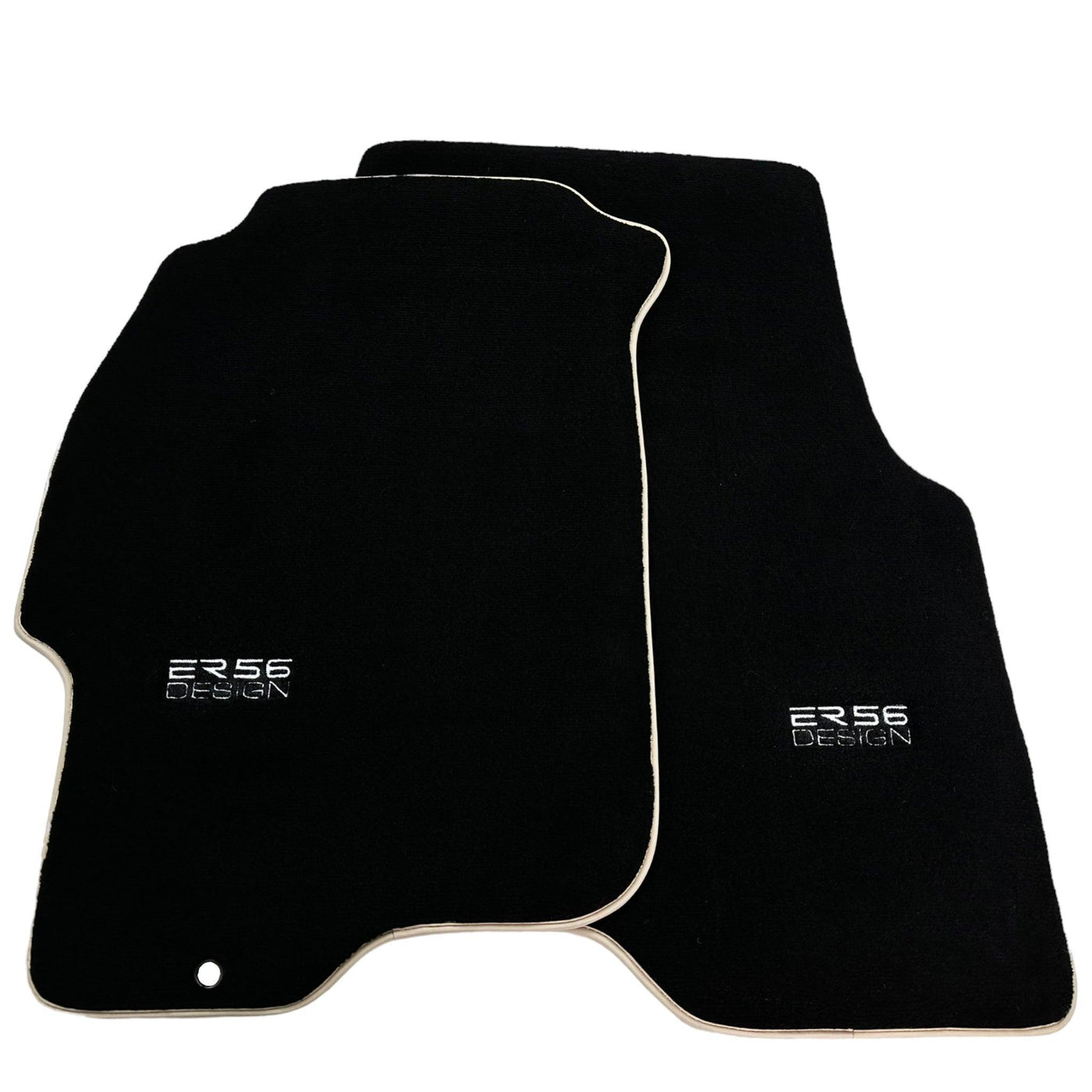 Black Floor Mats For Honda Civic VI (1995-2000) ER56 Design - AutoWin