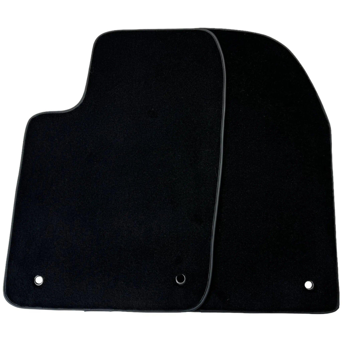 Black Floor Mats for Jeep Renegade (2014-2018) Distance Fixing Points Co-Driver 20 cm - AutoWin