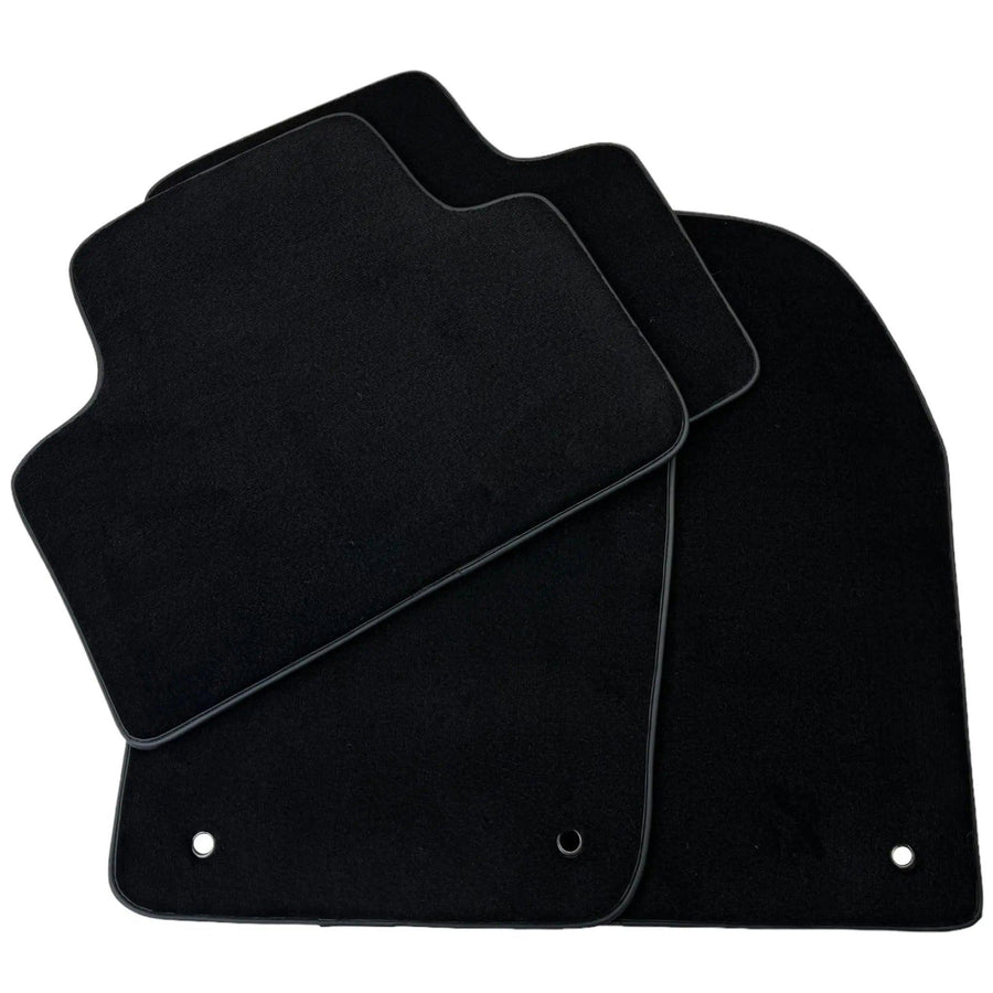 Black Floor Mats for Jeep Renegade Plug-in Hybrid (2020-2024) Co Drive Without Fixing System - AutoWin