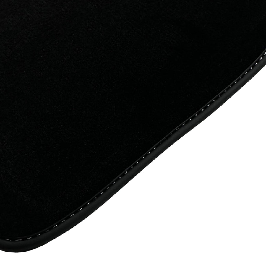 Black Floor Mats for Kia Carens 7 Seater (2006-2013) Automatic - AutoWin
