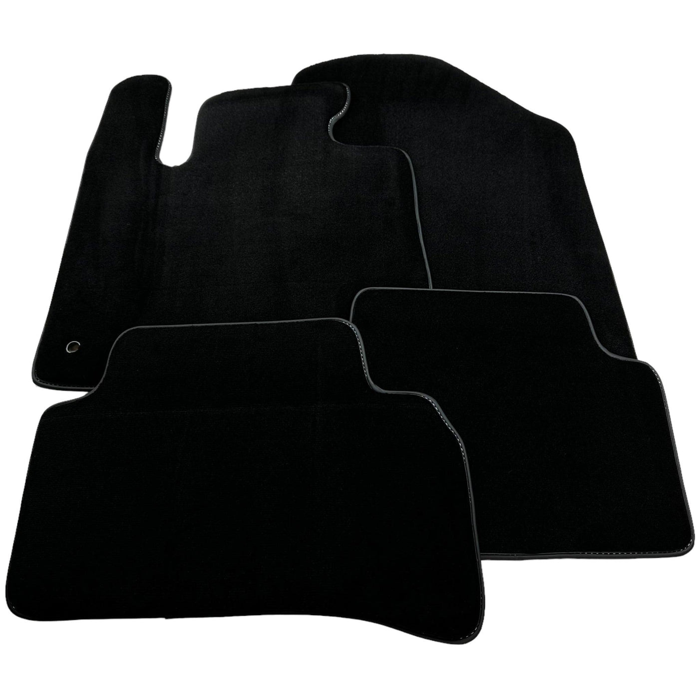 Black Floor Mats for Kia Pride (1996-2000) - AutoWin