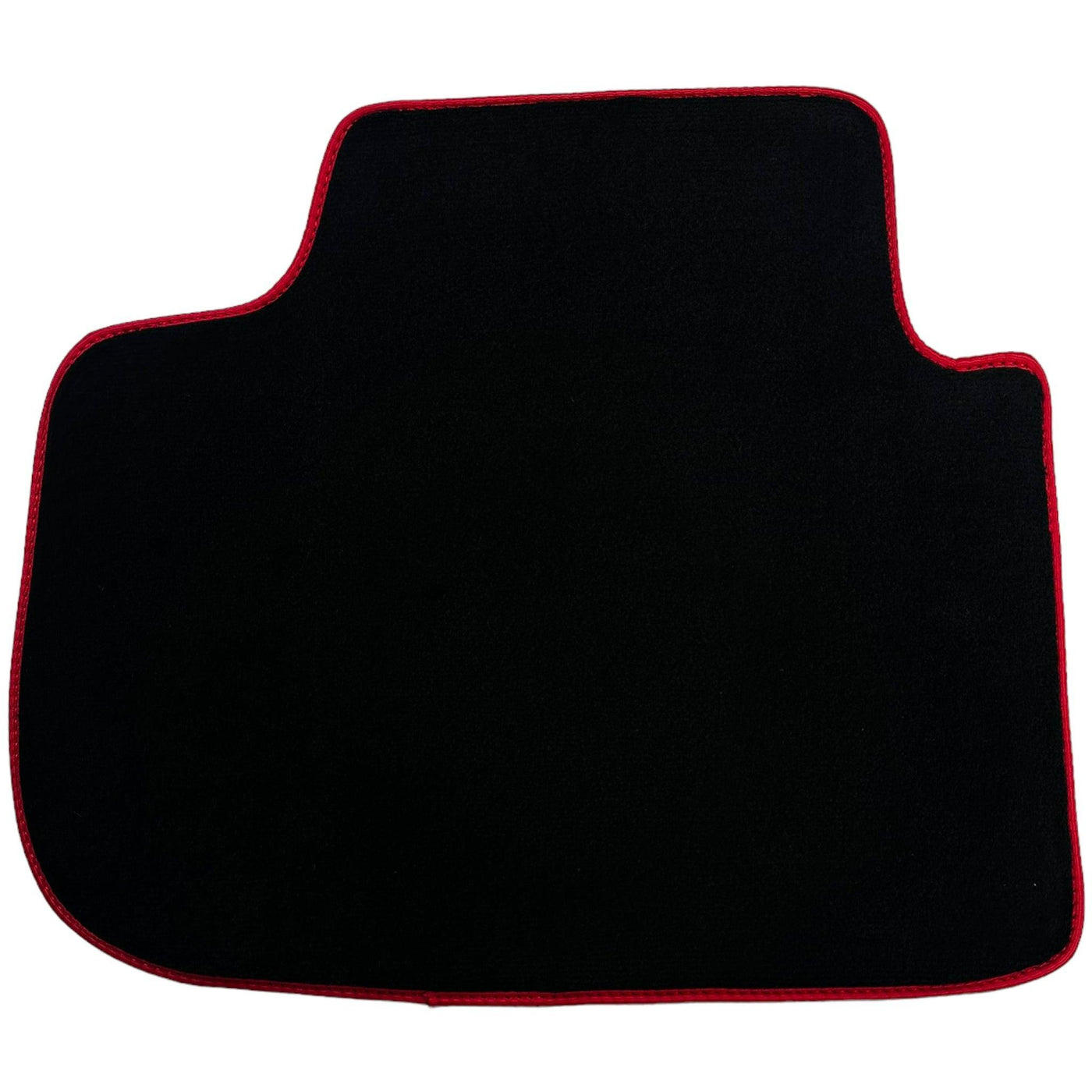 Black Floor Mats For Kia Sportage (1994-2002) ER56 Design | Red Trim - AutoWin