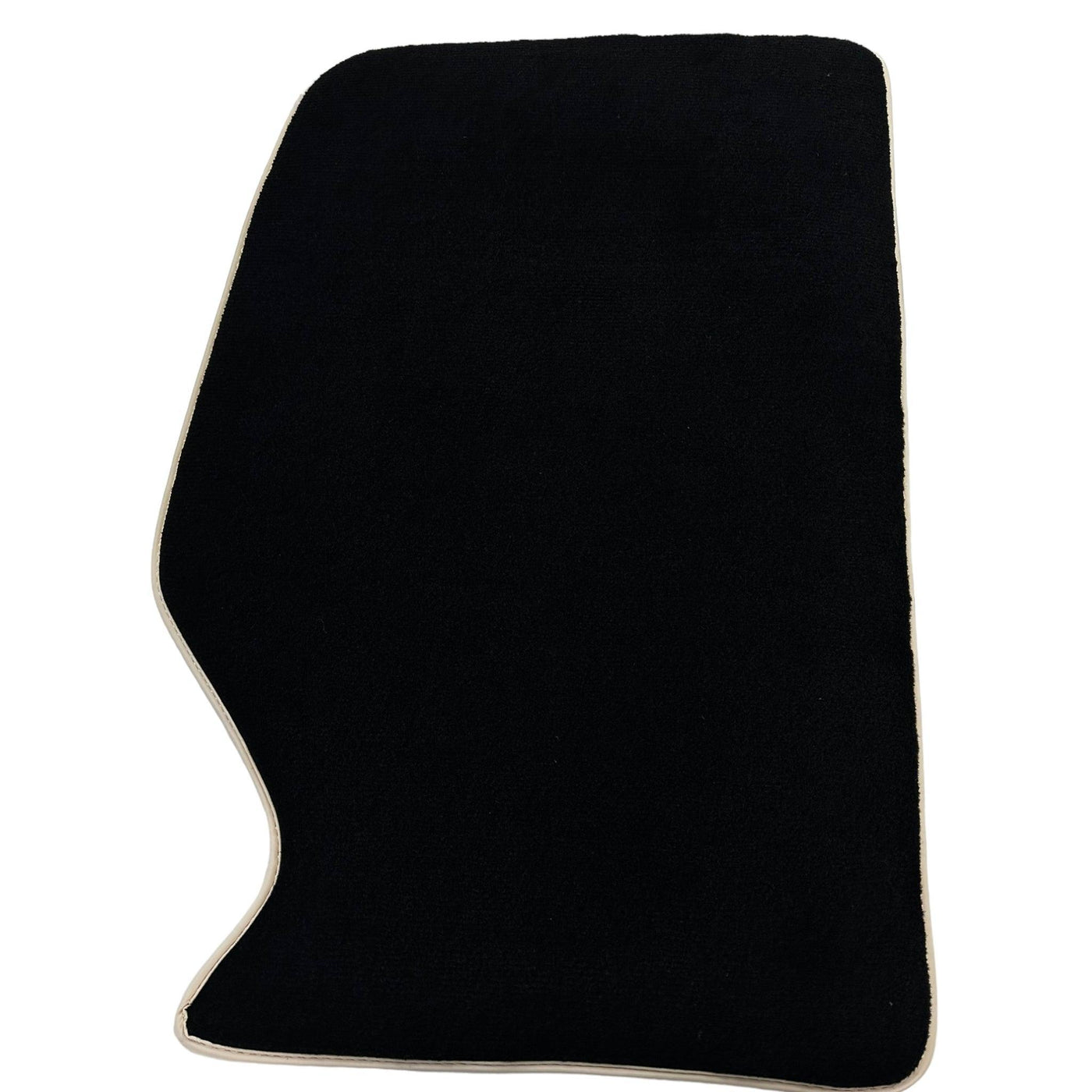 Black Floor Mats For Kia Sportage (1994-2002) with Beige Trim - AutoWin