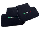 Black Floor Mats For Maserati Ghibli 2013-2022 Italy Edition - AutoWin