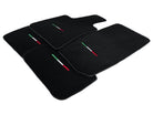 Black Floor Mats For Maserati Ghibli 2013-2022 Italy Edition - AutoWin