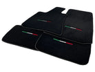 Black Floor Mats For Maserati Grecale (2023-2024) Italy Edition - AutoWin