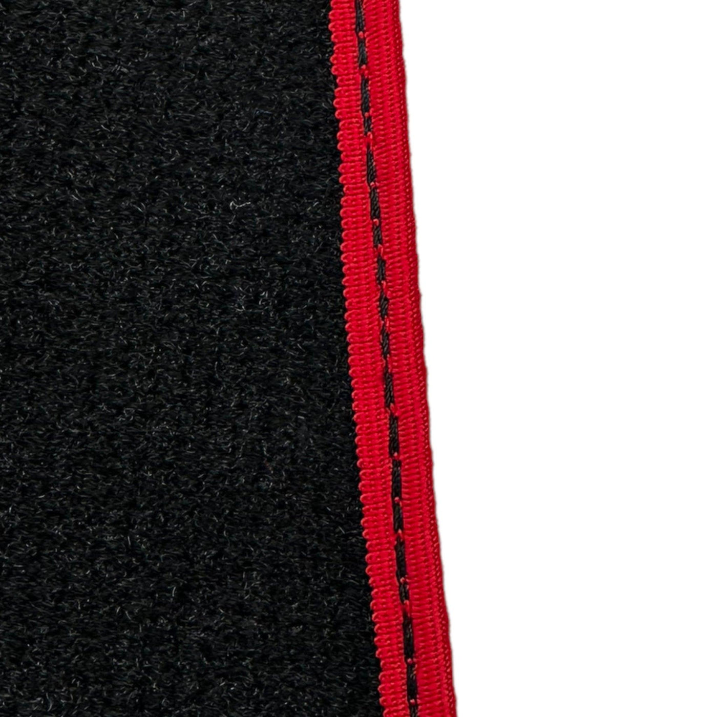 Black Floor Mats for McLaren 600 LT (2018-2020) With Red Trim - AutoWin