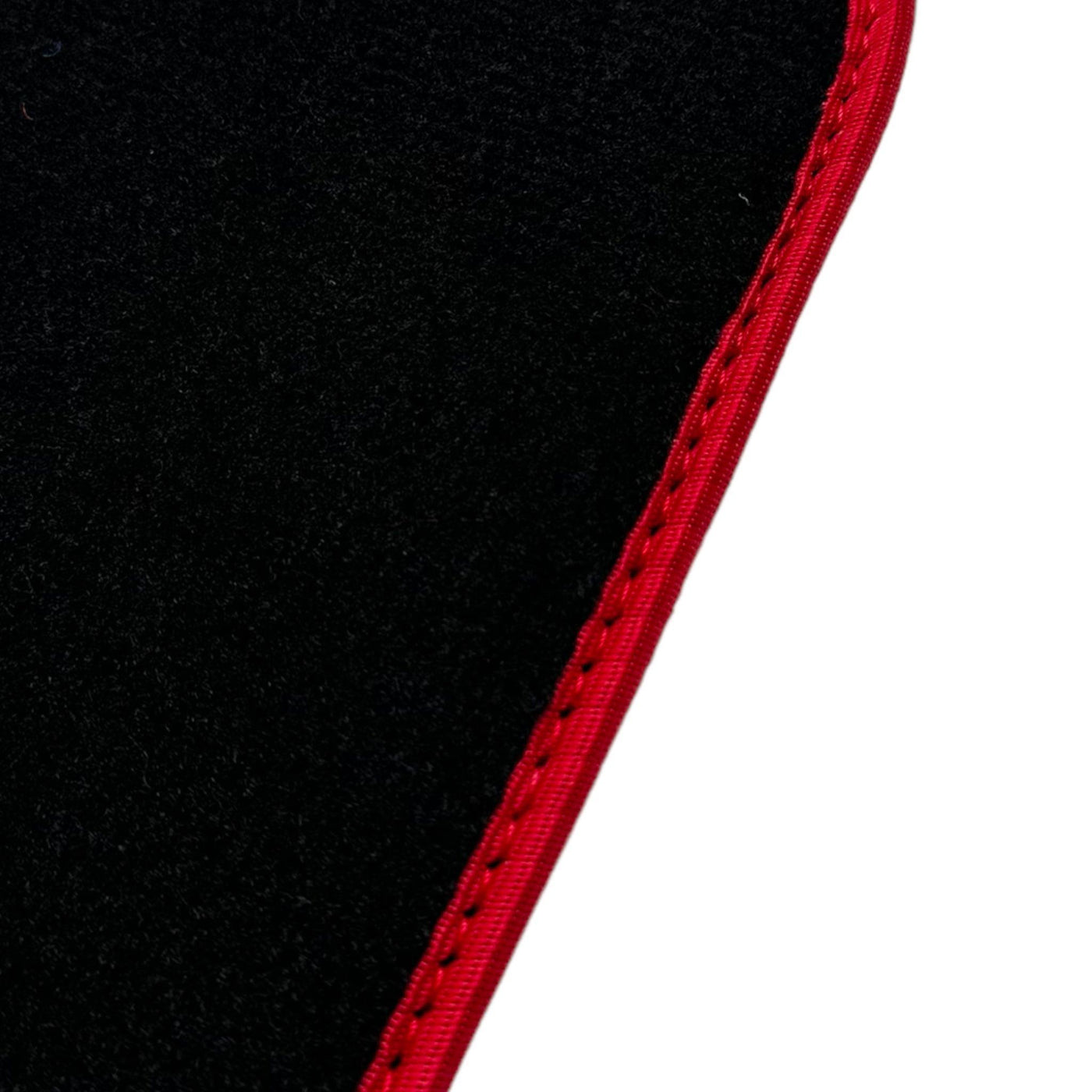 Black Floor Mats for McLaren 600 LT (2018-2020) With Red Trim - AutoWin