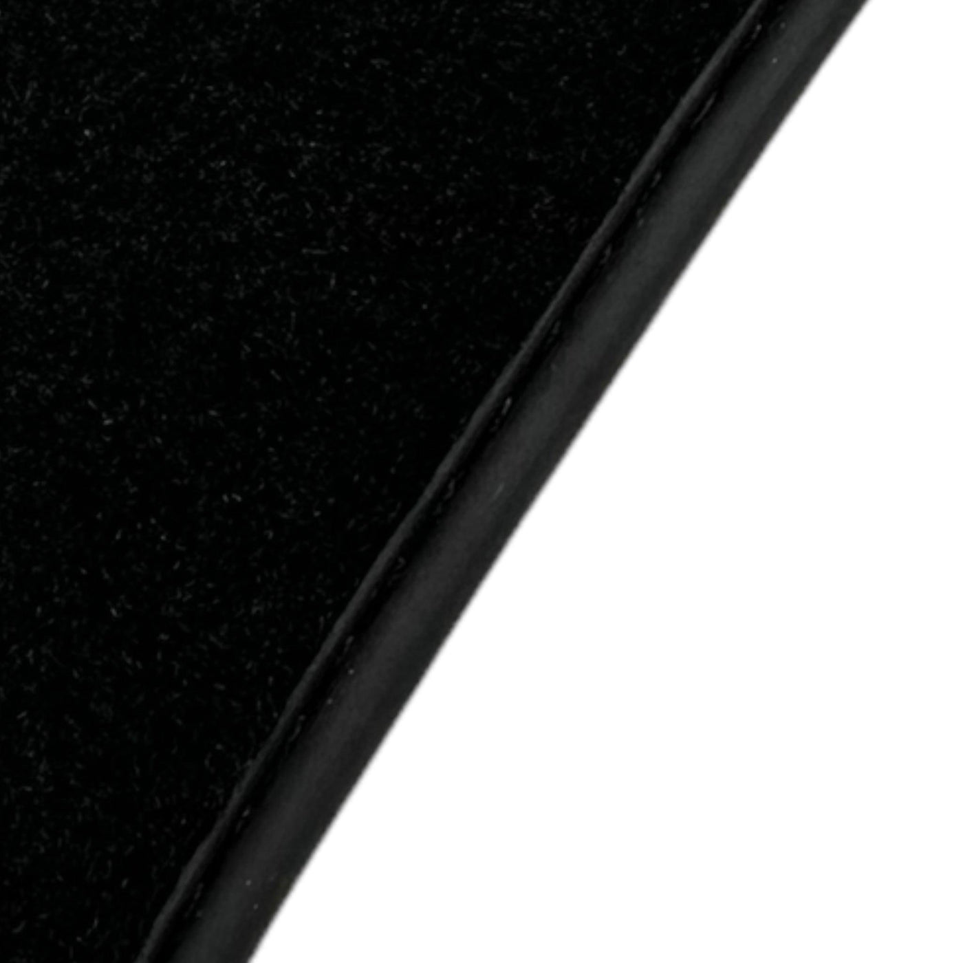 Black Floor Mats For McLaren 650S Black Tailored With Carbon Leather - AutoWin