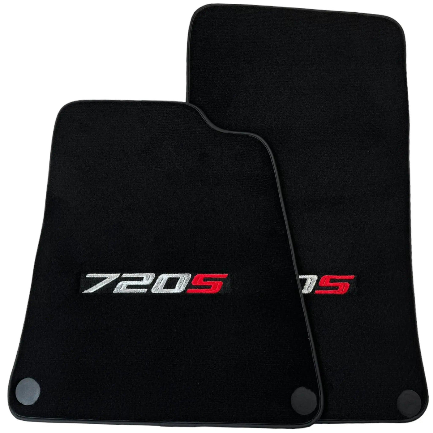 Black Floor Mats for McLaren 720S Tailored Carpets Set AutoWin - AutoWin