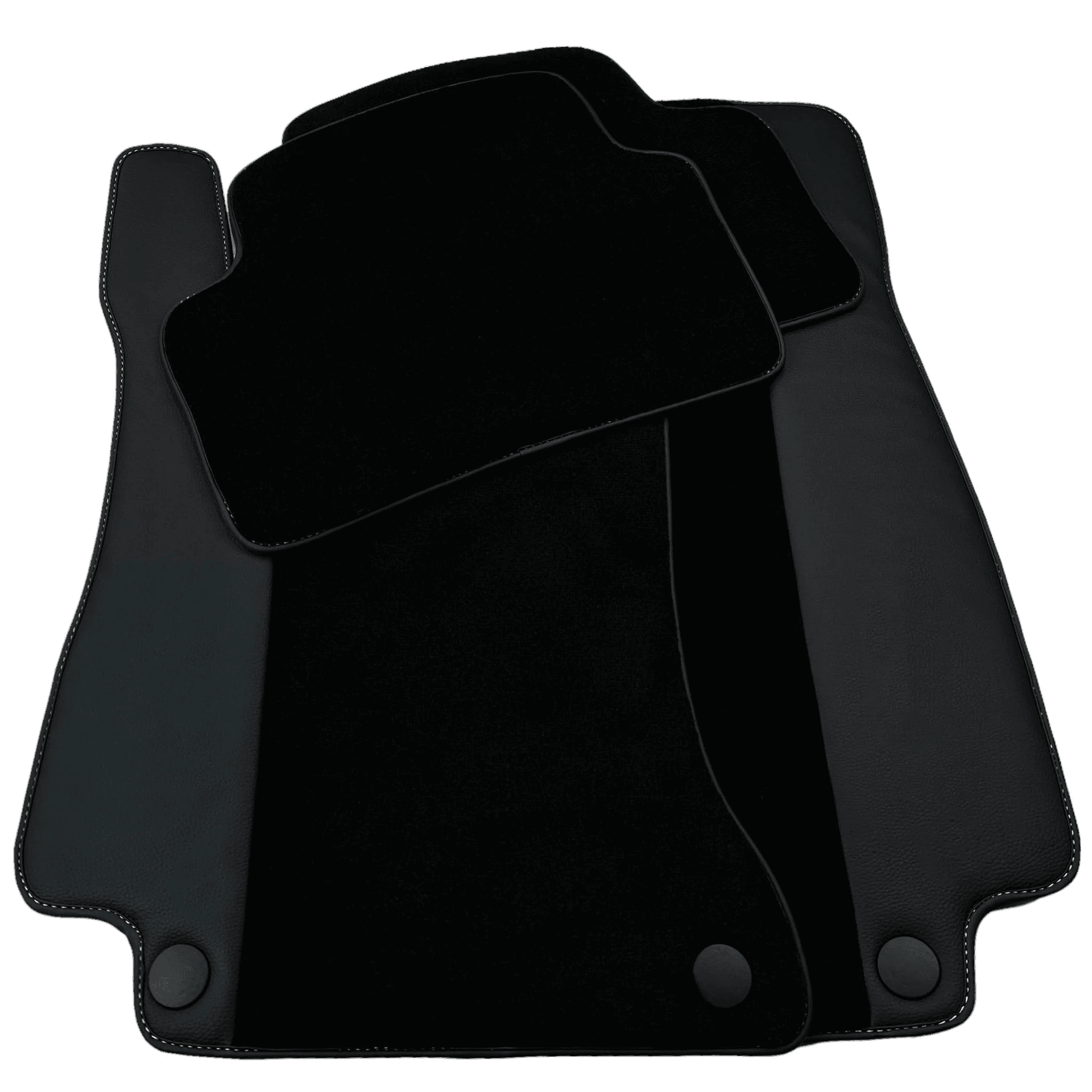 Customizable Black Floor Mats for Mercedes-Benz A-Class W168 (1997-2004) - AutoWin