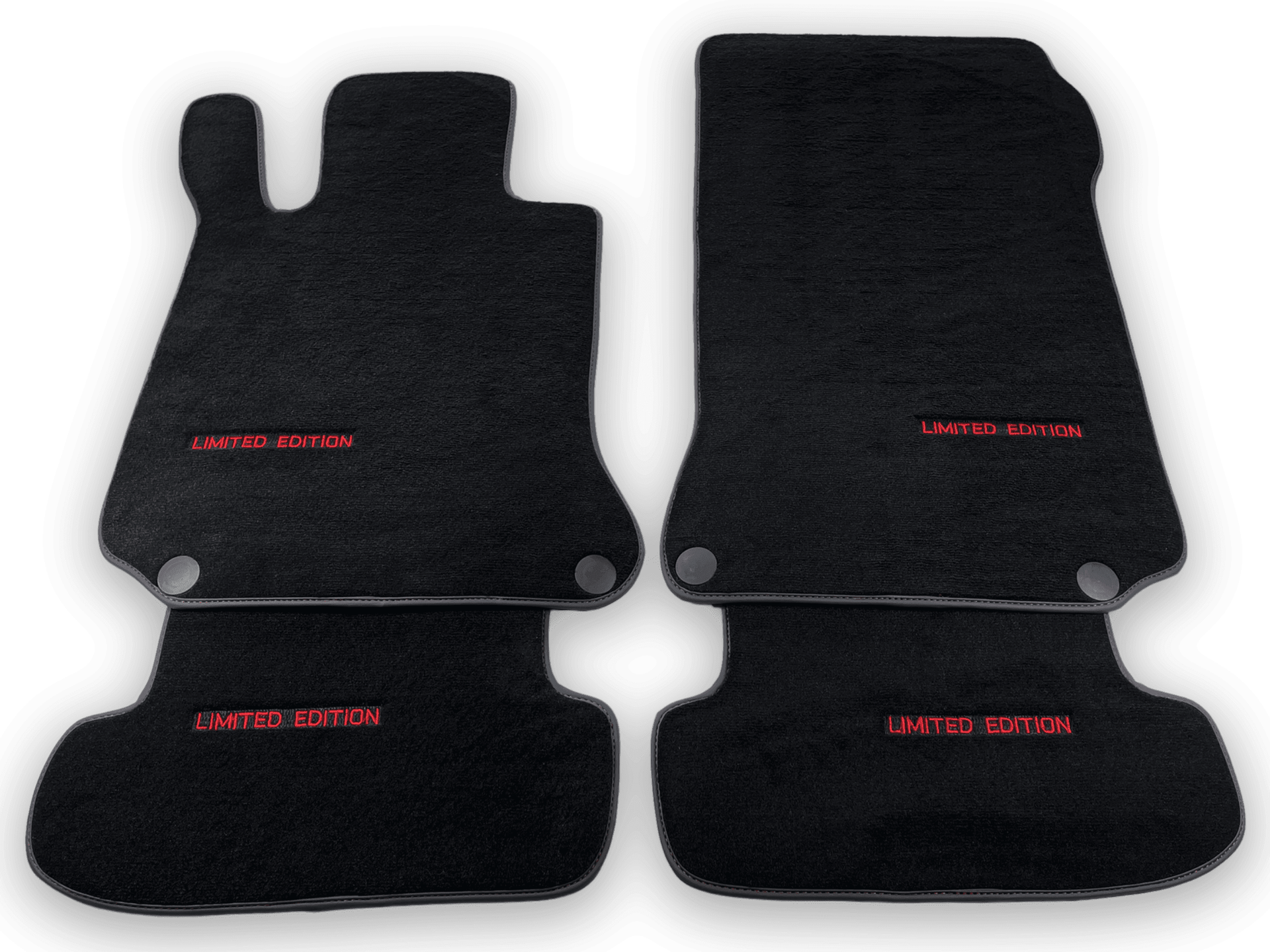 Black Floor Mats For Mercedes Benz C-Class S204 Estate (2007-2014) | Limited Edition - AutoWin