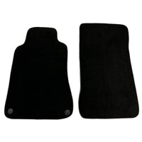 Black Floor Mats For Mercedes Benz C-Class W203 (2000-2007) - AutoWin