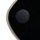 Black Floor Mats For Mercedes Benz C-Class W203 (2000-2007) ER56 Design - AutoWin