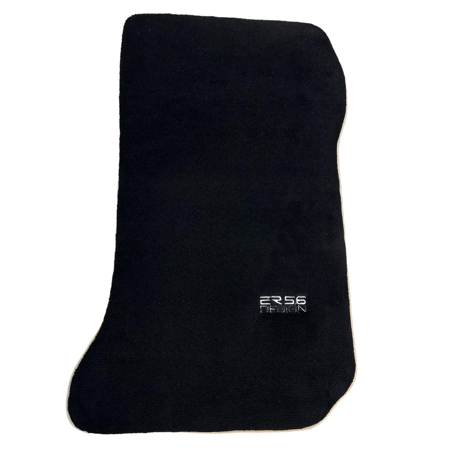 Black Floor Mats For Mercedes-Benz C-Class W204 (2007-2014) ER56 Design - AutoWin