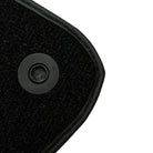 Black Floor Mats For Mercedes-Benz C Class W204 Coupe 2012-2015 ER56 Design - AutoWin