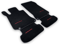 Black Floor Mats For Mercedes Benz CLS-Class X218 Shooting Brake (2012-2014) | Limited Edition - AutoWin