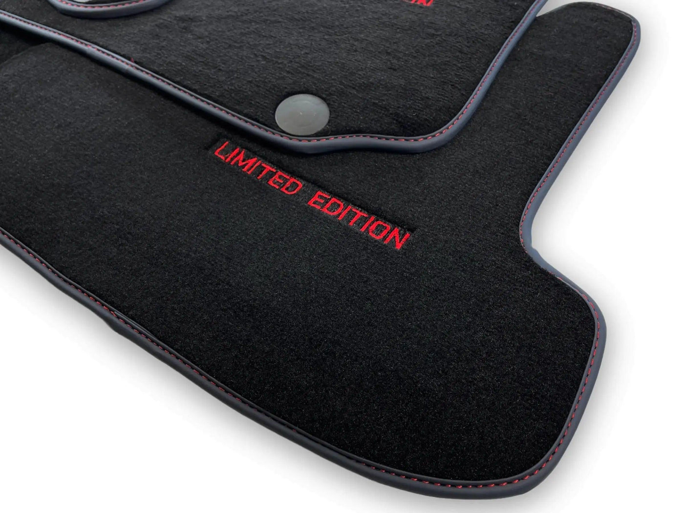 Black Floor Mats For Mercedes Benz E-Class A238 Convertible (2017-2023) | Limited Edition - AutoWin