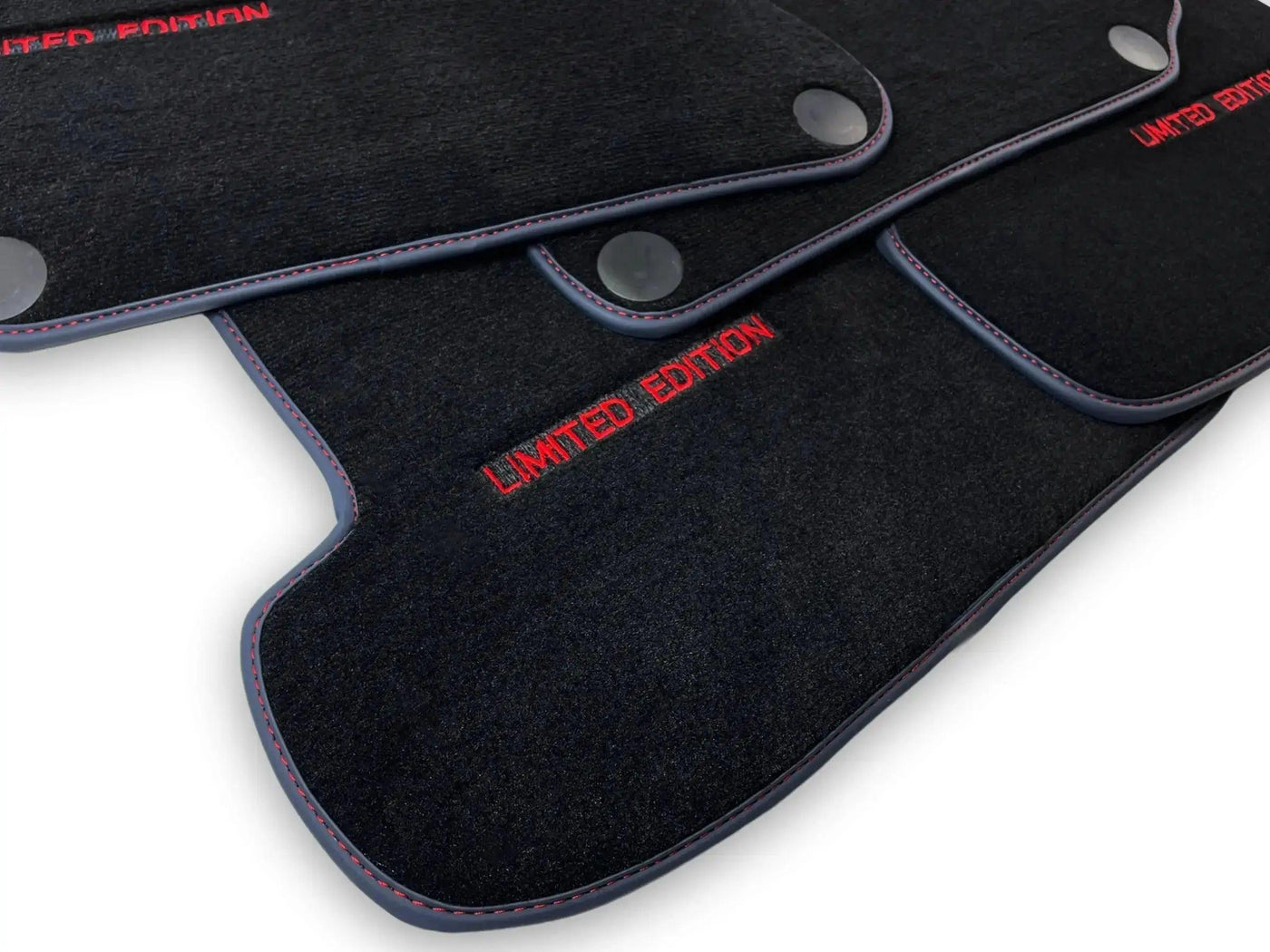 Black Floor Mats For Mercedes Benz E-Class S210 Estate 4Matic (1996-2003) | Limited Edition - AutoWin