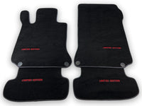 Black Floor Mats For Mercedes Benz E-Class S211 Estate 4Matic (2003-2009) | Limited Edition - AutoWin