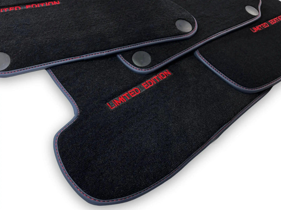 Black Floor Mats For Mercedes Benz E-Class S212 Estate Facelift (2013-2016) | Limited Edition - AutoWin