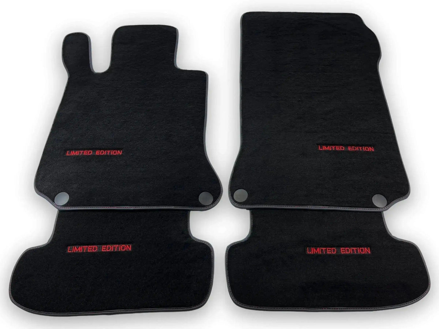 Black Floor Mats For Mercedes Benz EQE-Class X294 (2023-2024) | Limited Edition - AutoWin