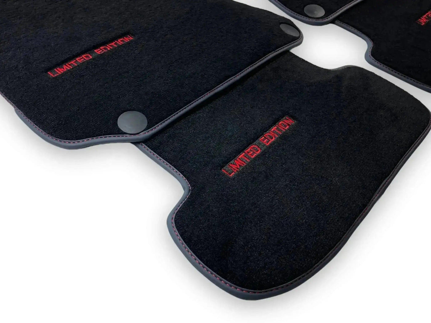 Black Floor Mats For Mercedes Benz GLC-Class X254 SUV (2023-2024) | Limited Edition - AutoWin