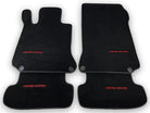 Black Floor Mats For Mercedes Benz GLK-Class X204 (2008-2012) | Limited Edition - AutoWin