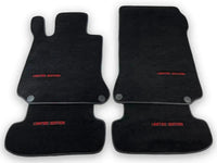 Black Floor Mats For Mercedes Benz GLS-Class X166 (2016-2019) | Limited Edition - AutoWin
