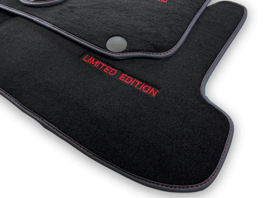 Black Floor Mats For Mercedes Benz M-Class W163 (1997-2005) | Limited Edition - AutoWin