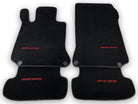 Black Floor Mats For Mercedes Benz S-Class V223 (2020-2023) Long Wheelbase | Limited Edition - AutoWin