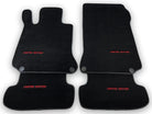 Black Floor Mats For Mercedes Benz S-Class W126 (1979-1991) | Limited Edition - AutoWin