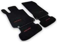 Black Floor Mats For Mercedes Benz S-Class W126 (1979-1991) | Limited Edition - AutoWin